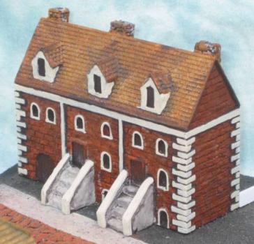 Row Houses – terrace of 3 houses- 1 model