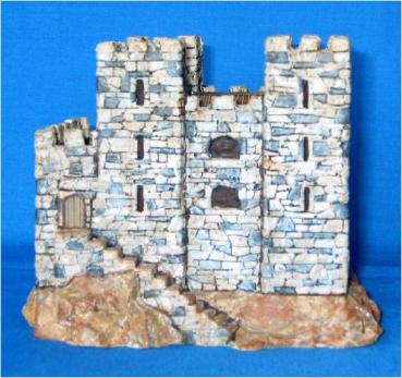 Large square castle keep