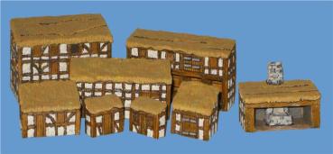 nteror castle buldngs set (8 pcs)
