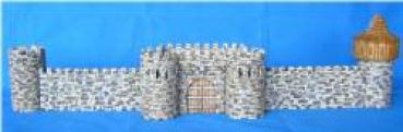 Rased Wall Set - Walls on Rocky Base (6pc)