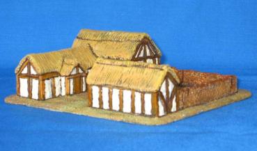 Thatched Roof Farm Set (3 pcs)