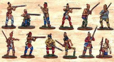 Box 1 Red ndans wth Muskets