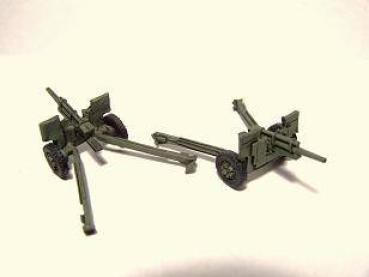 105mm Howtzers (4 Fring -  2 lmbered [A]