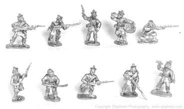 1860 Infantry skirmishing & Command