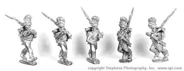 Elte Company Bearskn march attack