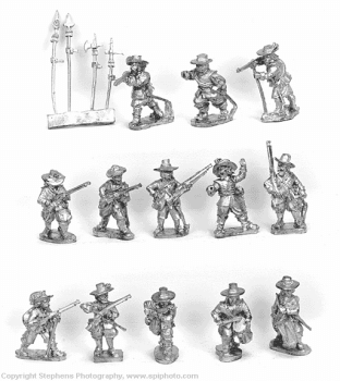German Musketeers wth Command