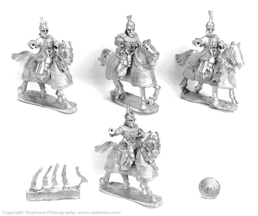 Armored Spah wth Pstols