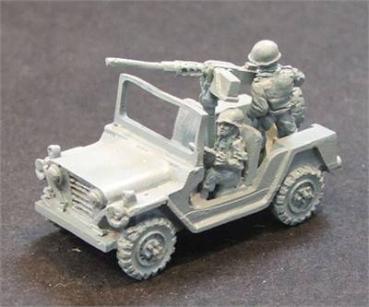 Mutt jeep with .50 cal MG