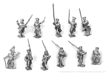 Musketeers Hat Great Coat march attack & Command