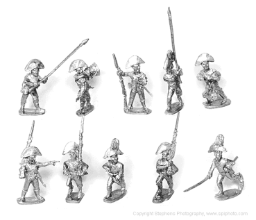 Musketeers Bcorne march attack & Command