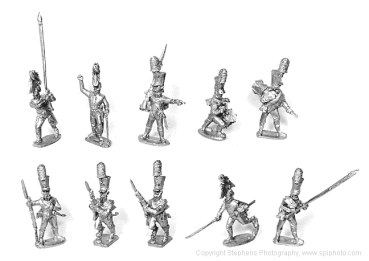 Grenaders Shako advancng & Command