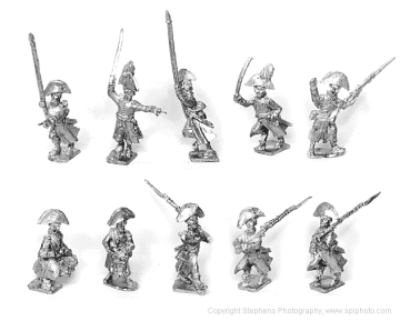 Musketeers Bcorne Great Coat march attack & Command