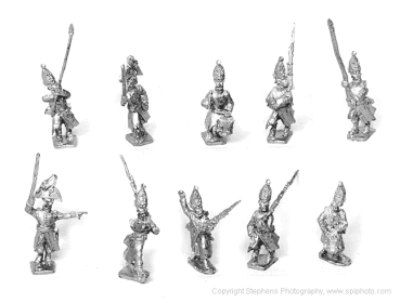 Grenaders Mtre Great Coat march attack & Command