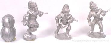 Spearmen wth eght shaped Sheld