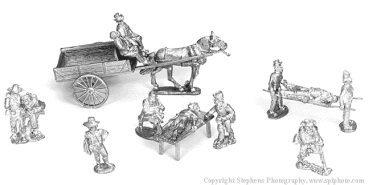 Hosptal Brgade & 2 wheeled Ambulance