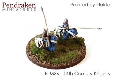 Mounted 14th Cent. Knghts