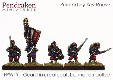 Guard n greatcoat n bonnet du polce -  nc. command