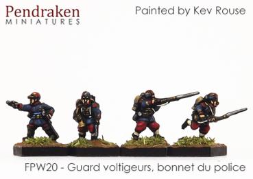 Guard voltigeurs in bonnet du police -  inc. command