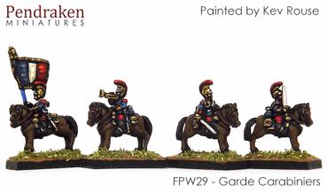 Garde Carabiniers -  inc. command