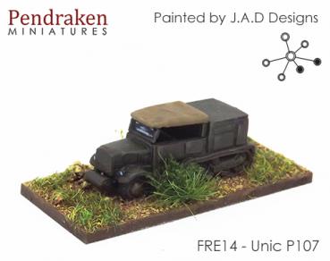 Unic P107 Halftrack