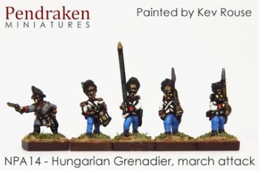 Hungarian Grenadier -  march attack -  inc. comm.