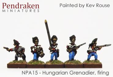 Hungarian Grenadier -  firing -  inc. comm.