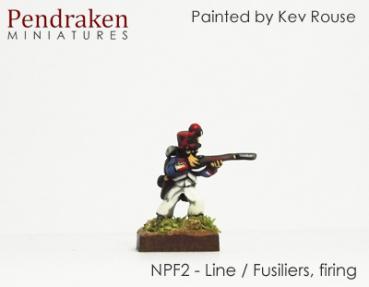 Line/Fusiliers -  standing -  firing