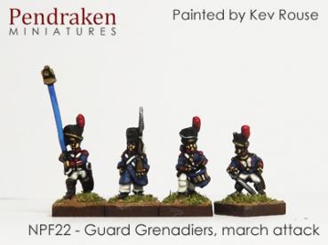 Guard Grenadiers -  march attack -  greatcoat -  inc. comm. (16)