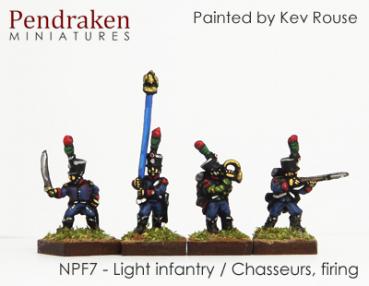 Lght nf./Chasseurs -  standng frng -  nc. comm. (16)