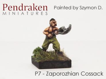 Zaporozan Cossack foot -  berdsche axe