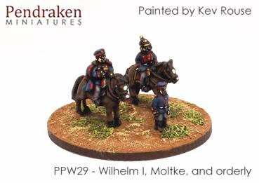 Wlhelm  -  Moltke -  and orderly