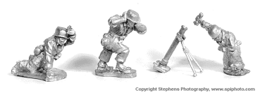 Fallschrmjaeger Medium Mortar (2) with crew