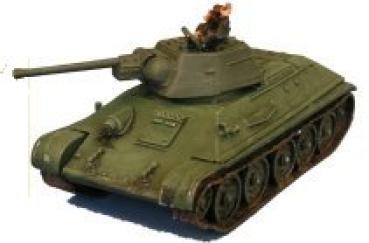 T34/76 no cupola (Model 43)
