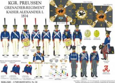 Preu§en: Grenader-Regment Kaser Alexander 1814