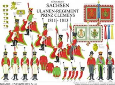 Sachsen: Ulanen-Regment Prnz Clemens 1811-13