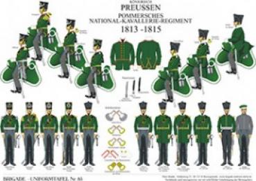 Preu§en: Pommersches Natonal-Kavallere-Regment 1813-15