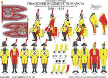 Spanien: Dragoner-Regiment Numancia 1805-14