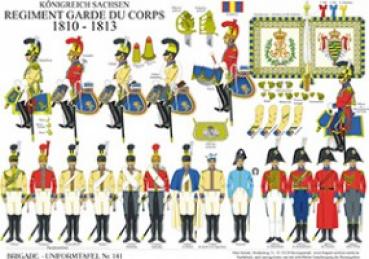 Sachsen: Regment Garde du Corps 1810-13