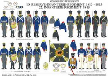 Preu§en: 10. Reserve-nfantere-Regment 1813-15