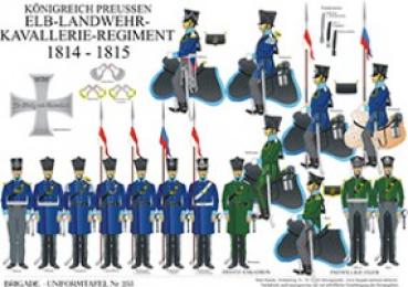 Preussen: Elb-Landwehr-Kavallerie-Regiment 1814-15