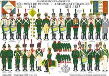 Frankreich: Regiment de Prusse 1810-11 / 4e Regiment Etranger 1811-14
