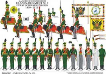 Oesterreich: Ulanen-Regiment No.2 Fuerst Schwarzenberg 1809-15
