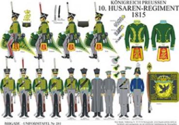 Preussen: 10. Husaren-Regiment 1815