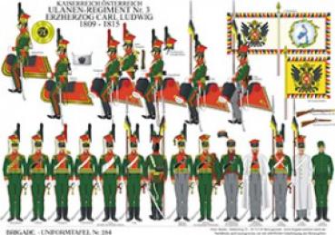 Oesterreich: Ulanen-Regiment No.3 Erzherzog Carl Ludwig 1809-15