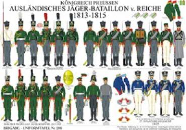 Preussen: Auslaendisches Jaeger-Bataillon v.Reiche 1813-15