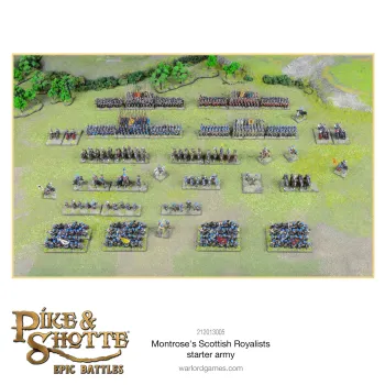 Pike & Shotte Epic Battles - Montrose's Scottish Royalists Starter Army