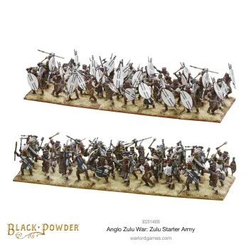 Anglo-Zulu War Zulu Starter Set SOLD OUT MOVED TO MAIL ORDER