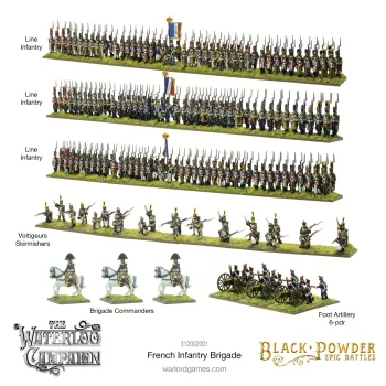 BP Epic Battles: Waterloo - French Infantry Brigade OOS ATM