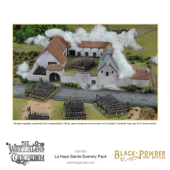 BP Epic Battles: Waterloo - La Haye Sainte Scenery Pack