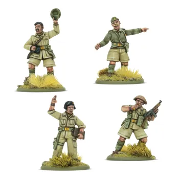 British 8th Army Platoon Commanders